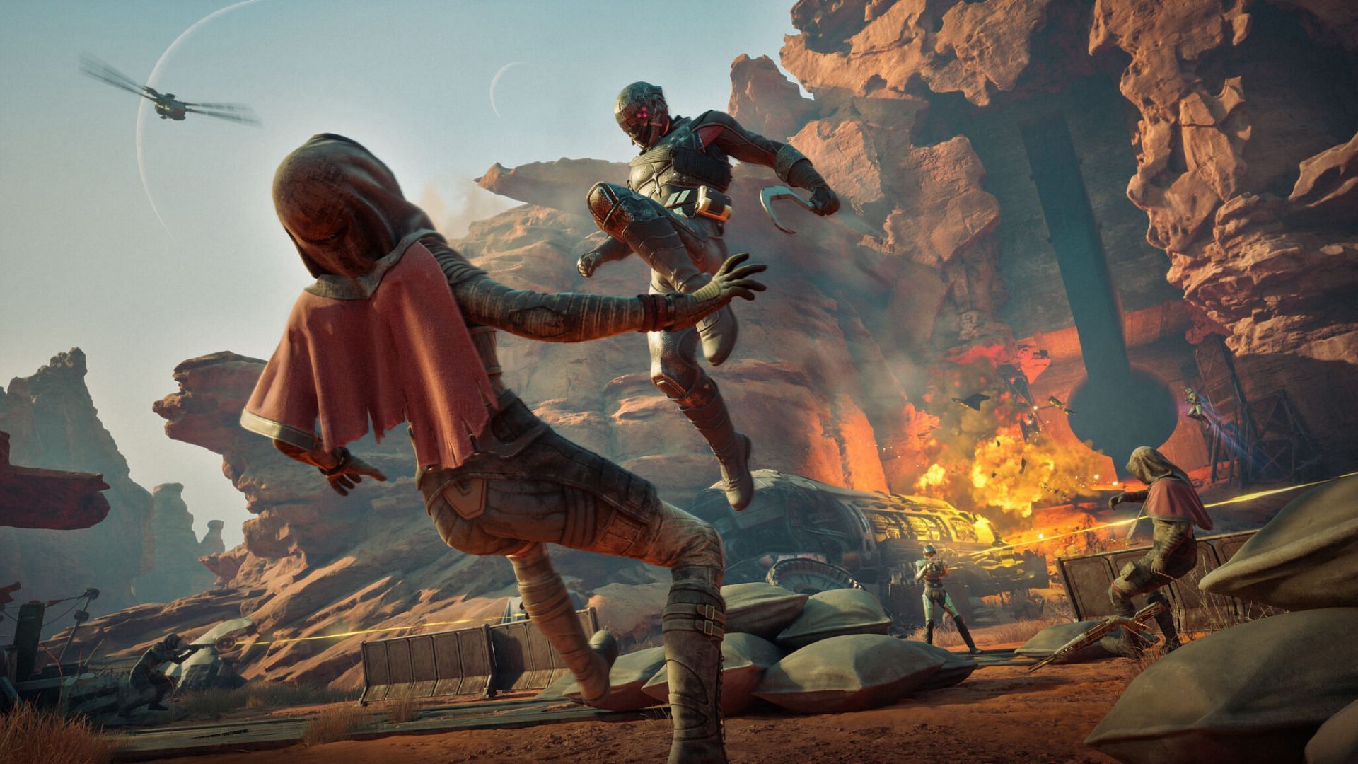 The RTX 3080 easily runs Dune Awakening at 1080p (Image via Funcom)